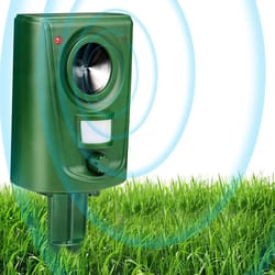 ultrasonic animal repeller waterproof outdoor pest deterrent for gardens & yards