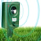 Ultrasonic Animal Repeller Waterproof Outdoor Pest Deterrent for Gardens & Yards