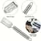 Stainless Steel Fish Scaler with Ergonomic Grip for Fast Kitchen Seafood Prep