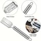 Stainless Steel Fish Scaler with Ergonomic Grip for Fast Kitchen Seafood Prep