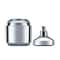 2in1 Mini Electric Shaver For Men Portable Travel Razor Nose Hair Trimmer 2