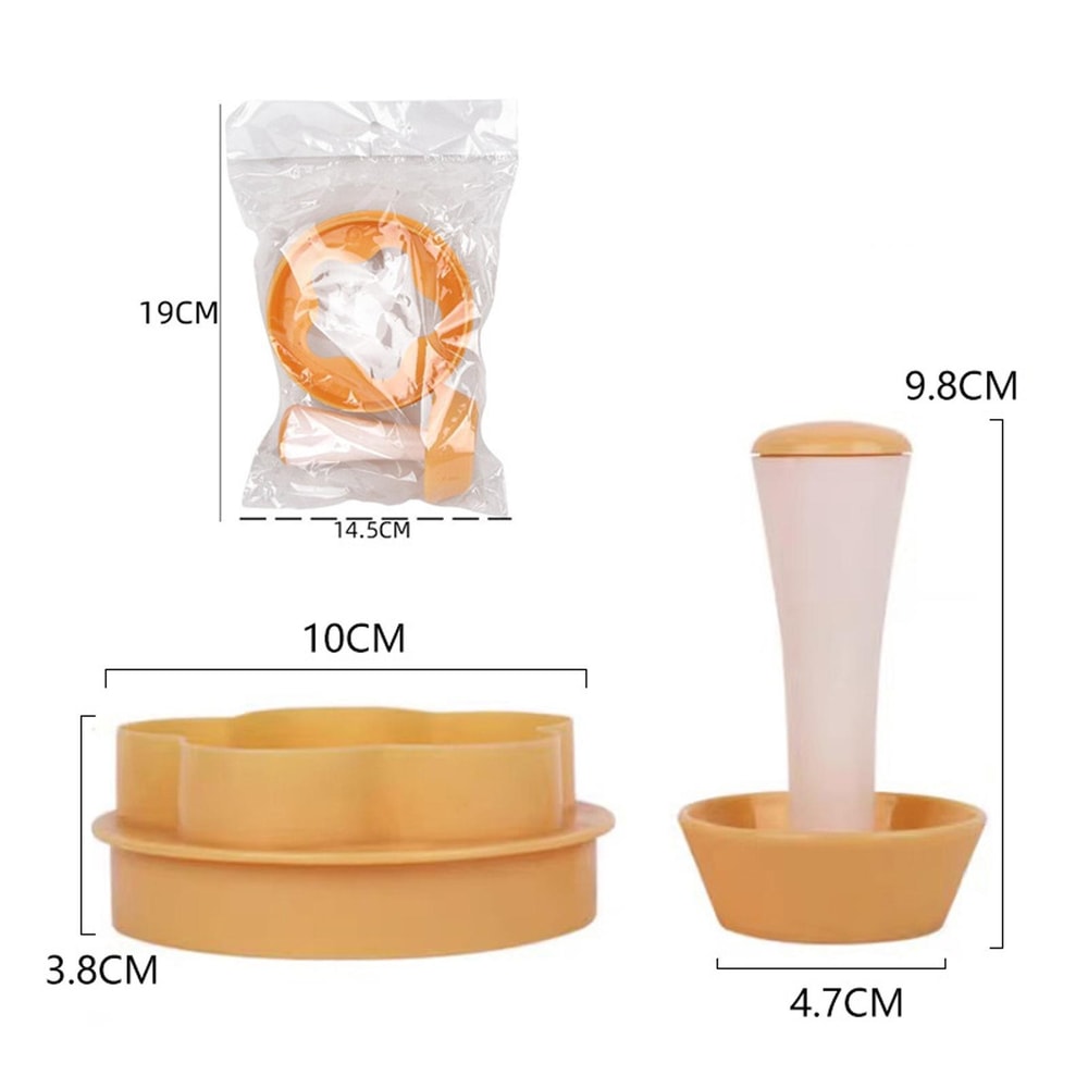 DIY Baking Cup Mold Press for Cookies, Rice Balls & Mini Pastry Cups