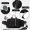 HandsFree Dog Walking Bag With Leash Water Bottle Holder For Outdoor Travel 5