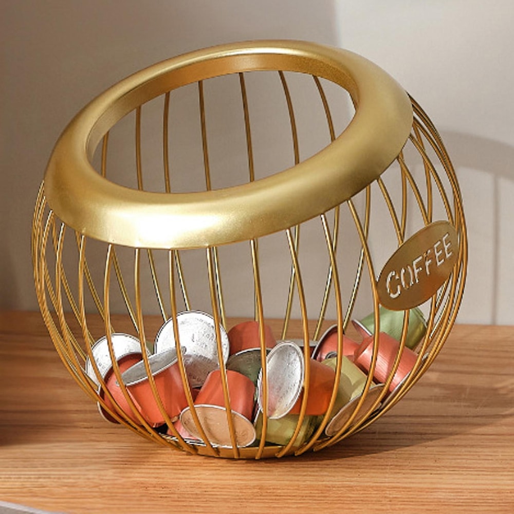 Modern Coffee Capsule Holder Display Rack For Kitchen Counter Coffee Bar Storage 0
