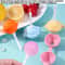 Silicone Baby Food Popsicle Mold Tray For Homemade Ice Pops Frozen Treats Orange 4