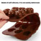 15Link Silicone Chocolate Mold For HeartShaped Candies Desserts DIY Treats 5