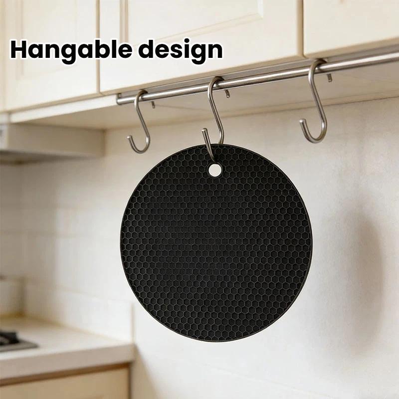 Honeycomb Silicone Trivet Placemat Heat Resistant Non Slip Table Protector