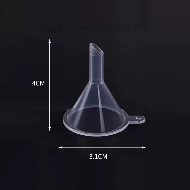 20-Piece Mini Funnel Set for Small Bottles, Clear Essential Oil Funnel Kit for Perfume & Travel Containers