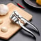 4-in-1 Garlic Press Aluminum Alloy Manual Crusher & Slicer Kitchen Tool