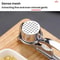 4-in-1 Garlic Press Aluminum Alloy Manual Crusher & Slicer Kitchen Tool