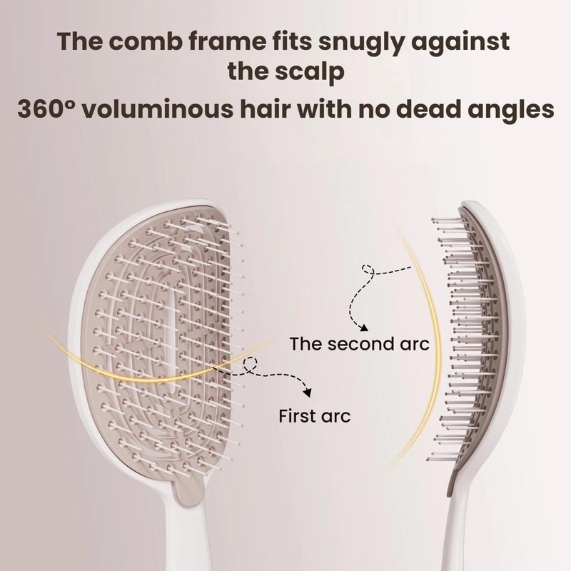 Self Cleaning Hair Brush With Scalp Massage Volumizing Air Cushion 2