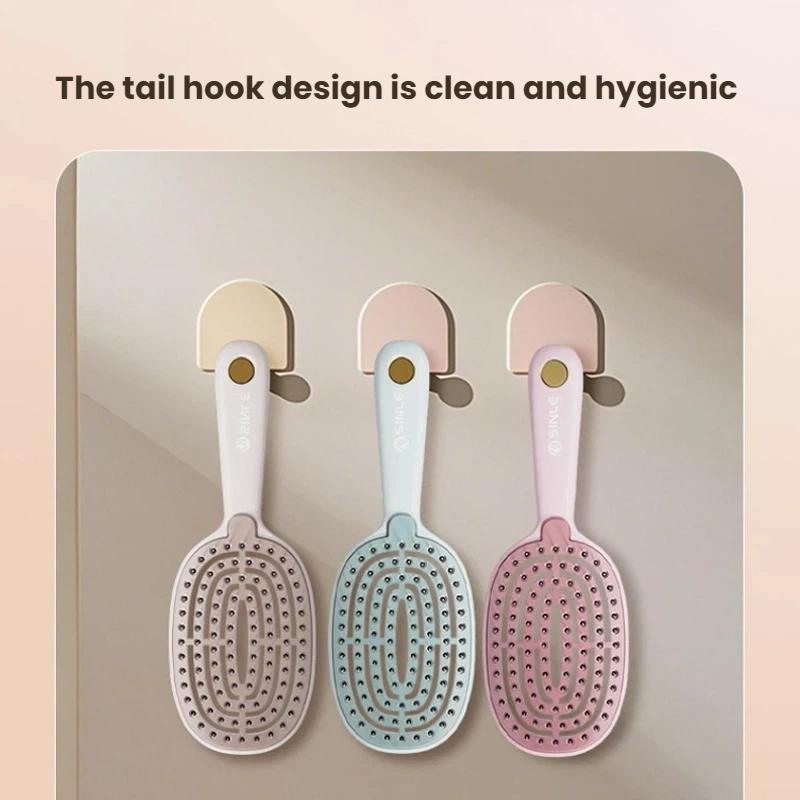 Self Cleaning Hair Brush With Scalp Massage Volumizing Air Cushion 5