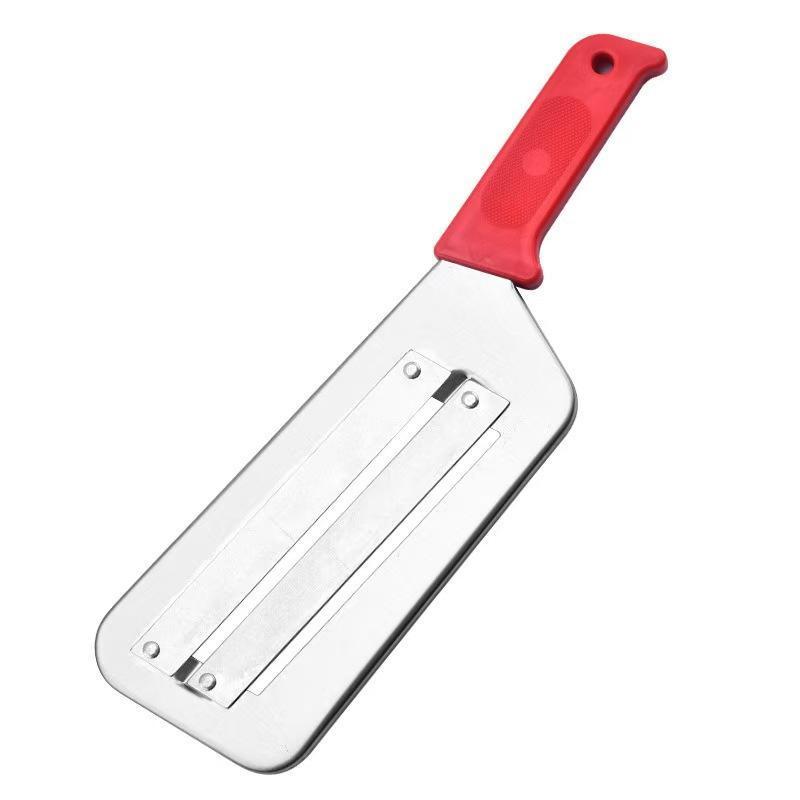 Stainless Steel Double Blade Vegetable Slicer & Julienne Cutter for Fast Kitchen Prep