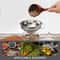 Stainless Steel Wide Mouth Funnel Set for Jars, Sauces & Kitchen Transfers