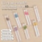 Ear Hole Cleaning Floss 60Pack Disposable Ear Piercing Cleaner For Fresh OdorFree Piercings Random 1