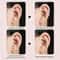 Ear Hole Cleaning Floss 60Pack Disposable Ear Piercing Cleaner For Fresh OdorFree Piercings Random 3