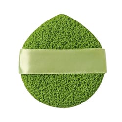 facial cleansing puff for mud mask removal and gentle face cleansing