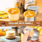 Premium Stainless Steel Mousse Ring Mold With Press Plate For Cakes Desserts Pudding Creations 4