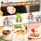 Premium Stainless Steel Mousse Ring Mold With Press Plate For Cakes Desserts Pudding Creations 5