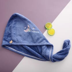 quick dry microfiber hair towel wrap for women soft coral fleece hair turban cap