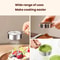 Premium 304 Stainless Steel Flour Sifter 40 Mesh Fine Baking Sieve for Smooth, Clump-Free Mixing