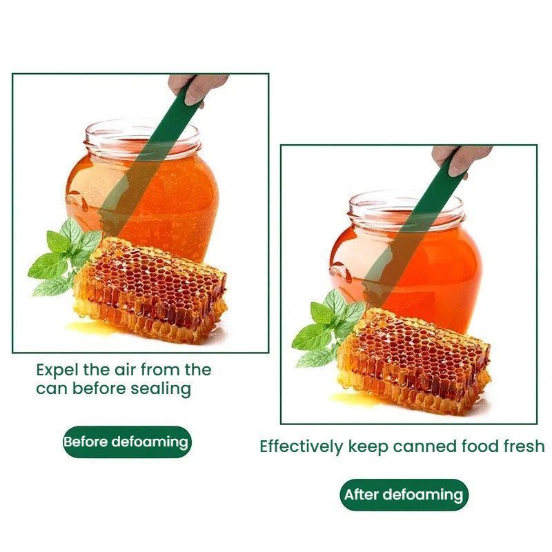 Magnetic Jar Lid Lifter & Canning Spoon Set Heat-Resistant Kitchen Tool Kit for Safe Food Storage