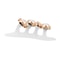 Pearl Comfort Silicone Toe Separators for Pedicure and Nail Polish Application