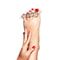Pearl Comfort Silicone Toe Separators for Pedicure and Nail Polish Application
