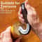 2-in-1 Can & Bottle Opener for Seniors, Non-Slip Pull Tab Opener Kitchen Tool