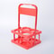 Collapsible 4Bottle Drink Carrier With Handle Portable Bottle Carrier For Beer Soda Wine 4