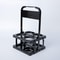 Collapsible 4Bottle Drink Carrier With Handle Portable Bottle Carrier For Beer Soda Wine 7