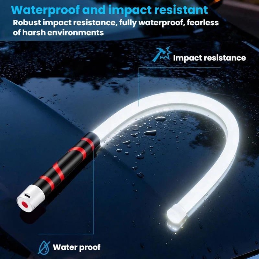 Flexible LED Work Light Rechargeable Mechanic Inspection Light for Auto Repair & Outdoor Use
