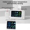 Color Weather Station Atomic Clock With Outdoor Sensor And Indoor Outdoor Thermometer 1