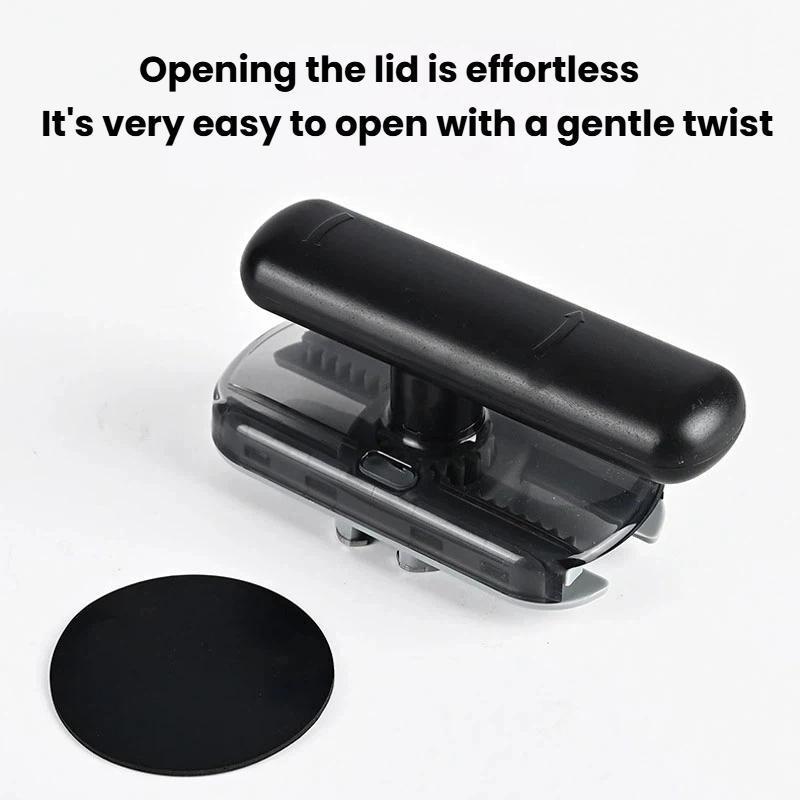 Adjustable Stainless Steel Bottle Opener & Jar Opener for Effortless Lid Removal