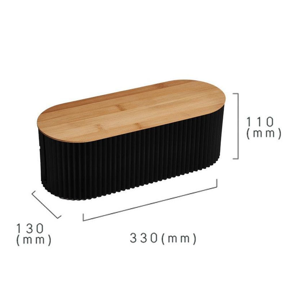 Minimalist Cable Management Box For Desk Cord Organization Power Strip Storage 4
