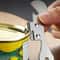 Stainless Steel Can Opener & Bottle Opener, Compact Heavy Duty Kitchen Tool
