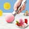 Premium Ice Cream Scoop Fruit Ball Scooper Stainless Steel Trigger Release Kitchen Tool 0