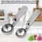 Premium Ice Cream Scoop Fruit Ball Scooper Stainless Steel Trigger Release Kitchen Tool 2