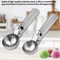 Premium Ice Cream Scoop Fruit Ball Scooper Stainless Steel Trigger Release Kitchen Tool 2