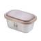 304 Stainless Steel Salad Bowl with Lid Airtight Condiment Container for Snacks, Sauces & Meal Prep