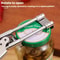 Adjustable Stainless Steel Jar & Bottle Opener for Weak Hands and Tight Lids