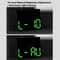 RGB LED Digital Wall Clock With Large Display Dual Alarm Timer Auto Dimming Night Light 5