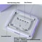 RGB LED Digital Wall Clock With Large Display Dual Alarm Timer Auto Dimming Night Light 7