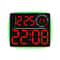 RGB LED Digital Wall Clock With Large Display Dual Alarm Timer Auto Dimming Night Light 10