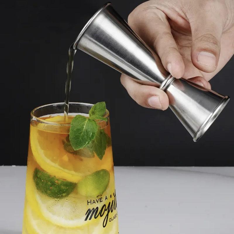 Premium Stainless Steel Cocktail Jigger 30/60ml Double-Sided Measuring Cup