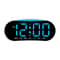 Smart LED Digital Alarm Clock with Night Light, Dual Alarms, Date & Temperature Display