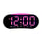 Smart LED Digital Alarm Clock with Night Light, Dual Alarms, Date & Temperature Display