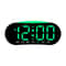 Smart LED Digital Alarm Clock with Night Light, Dual Alarms, Date & Temperature Display
