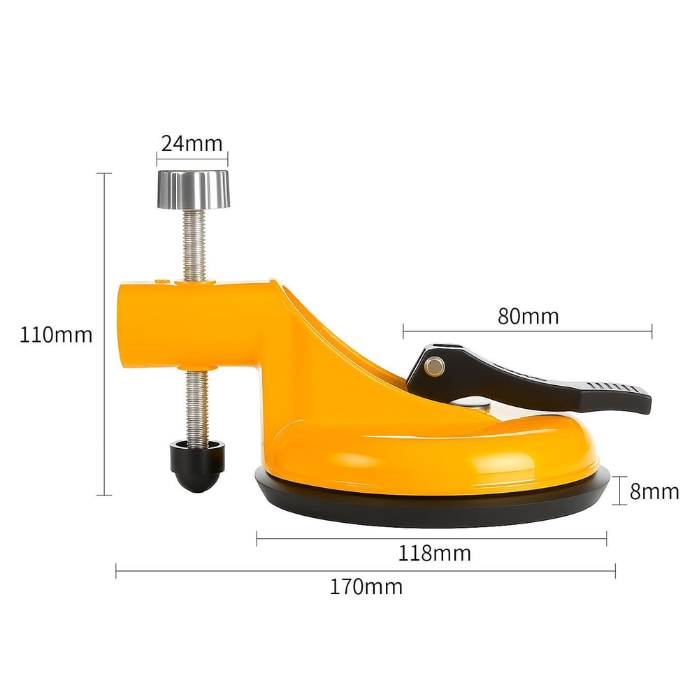 Tile Leveling Suction Cup Tool for Precise Stone, Marble & Glass Installation