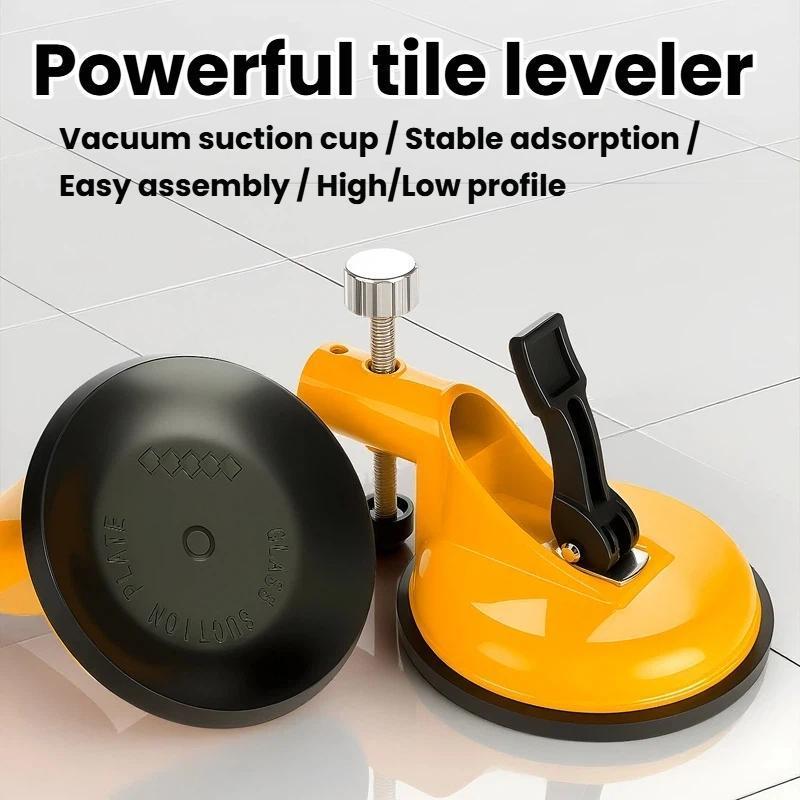 Tile Leveling Suction Cup Tool for Precise Stone, Marble & Glass Installation